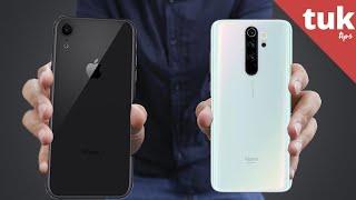 Redmi Note 8 Pro VS IPhone XR - First SPEED TEST