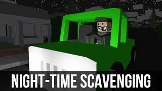 NIGHT-TIME SCAVENGING (Unturned) | catabot