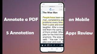 STUDY TIP: How to Annotate a PDF | 5 Reading Annotation Apps | LightPDF Editor | ApowerPDF