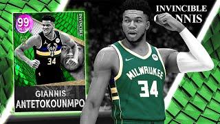 INVINCIBLE GIANNIS IS AMAZING.....ALL 99 STATS HAS MADE HIM A MAJOR PROBLEM...NBA 2k22 MyTEAM