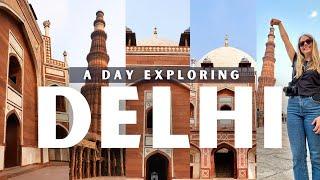 24 Hours In Delhi | Our First Time In India 