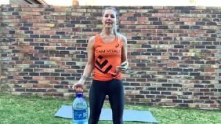 15 min power workout with Coach Liz from JEFF | Vitality at Home