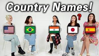 Country Name Differences!! (You don't real country names ...)