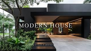 Modern Black House Design: Discover the Ultimate in Luxury and Elegance