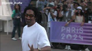 Scottie Pippen at the men's basketball final France-USA of Olympic Games in Paris - 10.08.2024