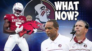 Where does FSU Football Go After SHOCKING Recruiting LOSS? | Tavion Wallace | Arkansas