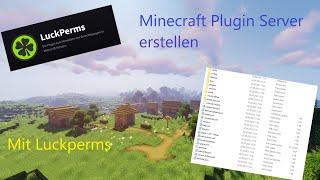 Minecraft Plugin Server erstellen | Papermc | How to Minecraft Server