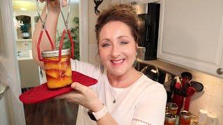 Home Canned Sweet Tea Poached Peaches ~ How To Can Peaches ~ Steam Canning ~ Water Bath Canning