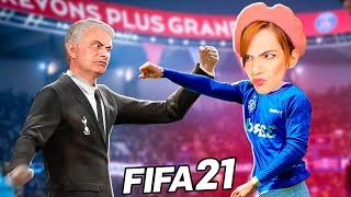 PHERE THE QUEEN MINACCIA E PICCHIA IL SUO ALLENATORE! - FIFA 21