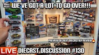 DIECAST DISCUSSION #130: A TON OF FINDS / OPENING PREMIUM DIECAST / MAILCALLS AND TRADES