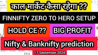 tomorrow market prediction | tomorrow market gap up or gap down | finnifty tomorrow prediction