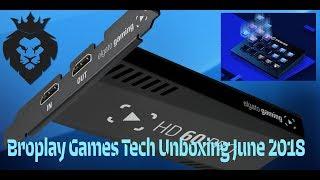 [Elgato HD60 Pro & Elgato Stream Deck] Broplay Games Tech Unboxing June 2018