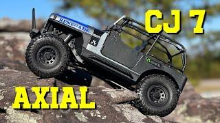 Axial CJ 7 Scale Drive on Real Legit rocks!!