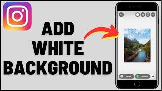 How To Put A White Background On Instagram Story (2023)