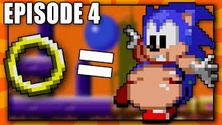 Sonic, but rings make him FAT! - Episode 4 (Hilarious Rom Hack)