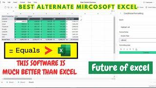 Better than excel? Equals An Advance Version Of Excel | Best Alternate Of Excel | Equals.com