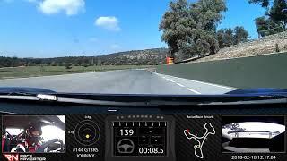 Ellfolk Racing Porsche 991 GT3 RS Mk I onboard video Ascari Race Resort, GT3RS, 02:21.403