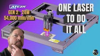 Unbelievable 24W Laser - What Can the Atezr L2 24W REALLY Do?