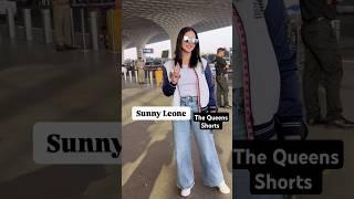 Sunny Leone Snapped At Airport| The Queens Shorts #sunnyleone #airport #style #fashion