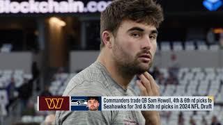 What's going on with Commanders following Sam Howell trade?