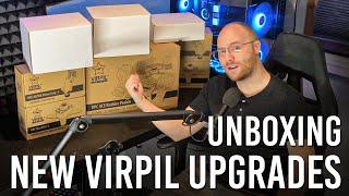 Unboxing New Virpil Gear | Alpha Prime | WarBRD Base | Control Panels | Rudder Pedals