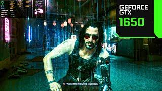 Cyberpunk 2077: GTX 1650 #benchmark