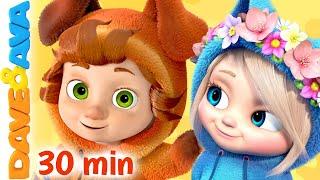  Row Row Row Your Boat | Nursery Rhymes | Rig a Jig Jig & More Baby Songs by Dave and Ava 