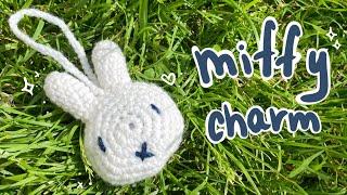 БРЕЛОК ЗАЙЧИК крючком  / crochet miffy charm 