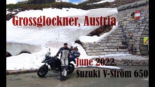 Riding the Edge: Motorcycle Adventure on Grossglockner High Alpine Road