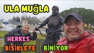 Muğla Ula, Burda Herkes Bisiklet'e Biniyor! Ula'da Ne Yenir? Muğla Vlog 2025