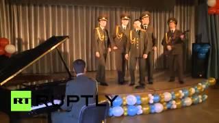 'Polite but formidable'  Russian Army choir sings 'Modern Talking'