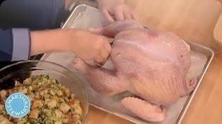 How to Stuff a Turkey - Martha Stewart