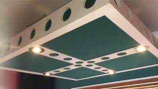 DIY Acoustic  Ceiling Cloud build for home studio