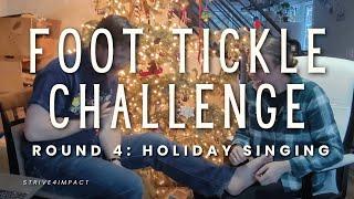 Foot Tickle Extravaganz! Singing Carols & Festive Feet. You Look Like Thumper! (Rd. 4 Feet Tickling)