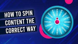 The Best Spinner - Advanced Article Spinner Techniques That Work