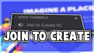 Make a Join to Create Voice Channel on Discord!