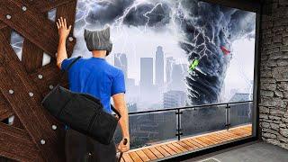 SURVIVING A GIANT TORNADO! HOW TO SURVIVE THE APOCALYPSE IN GTA 5!