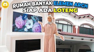 HOUSE TOUR EP123: RUMAH FARMHOUSE MODEN ALA PINTEREST, TV CABINET IDAMAN RAMAI !!