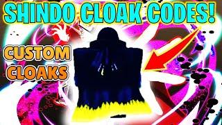 ⭐30 SHINDO LIFE CUSTOM CLOAK CODES 2021 + DIO CLOAK SHOWCASE⭐