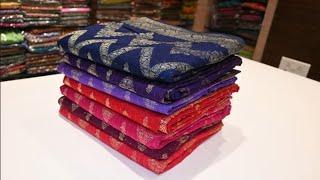 Chinon Silk Sarees Exclusive Collection In Dasara Offer Sale || Colourful & Trending Chinon Sarees