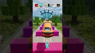 Noob vs Pro vs Hacker vs God  BeamNG.Drive #shorts #beamngdrive #minecraft