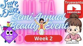 ULTA Sale Week 2 SPOILER ! Semi Annual - 21 Days of Beauty