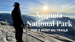 Sequoia National Park: TOP 3 MUST DO TRAILS! Winter Edition