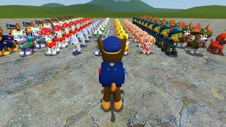 I BECAME PAW PATROL!! Garry's Mod Sandbox