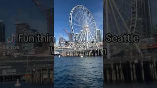 Fun things to do in Seattle Washington️ #Seattle