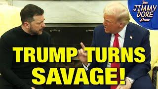 Trump SPANKS Zelensky In White House Meeting! w/ The Duran