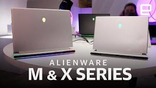 Dell Alienware M series (m18 & m16) and X series (x16 & x14) first look at CES 2023