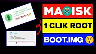 How To Root Any Android Boot.img Without Computer  Android 14 13 12 11 10 9 8 Root 2025Magisk 28.1