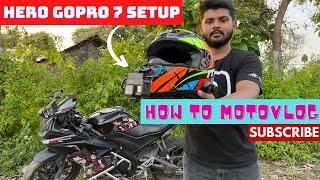 Hero Gopro 7 Setup | My Motovlog | R15 | How to MotoVlog | Bikers | Tamil | Gapja | Dharmapuri Vlog