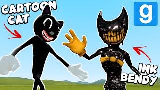 IS CARTOON CAT STRONGER THAN... BENDY?! (Garry's Mod Sandbox) | JustJoeKing